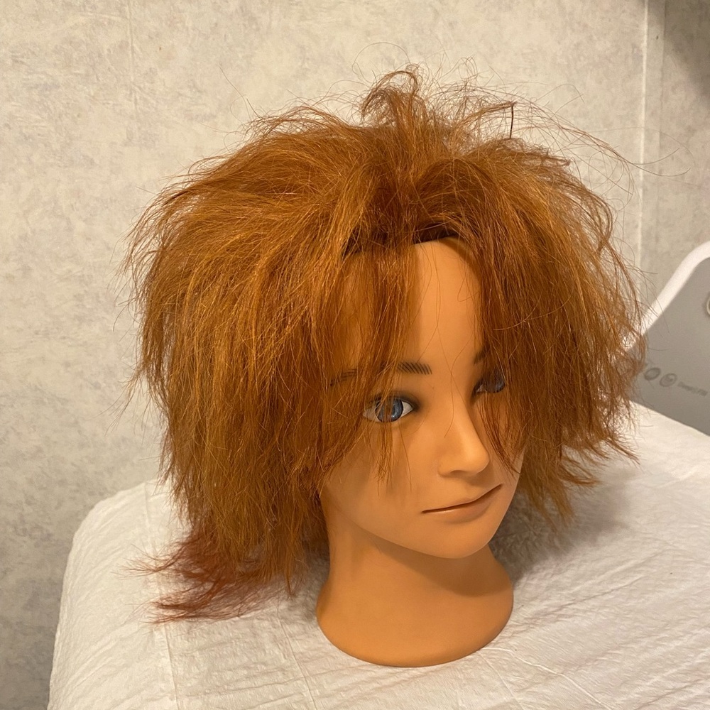 Human Hair Mannequin Head 1 ❤️SOLD❤️